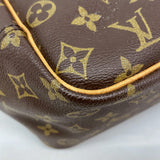 【6gd4247】ルイヴィトン ハンドバッグ モノグラム ドーヴィル M47270 ブラウン【中古】レディース