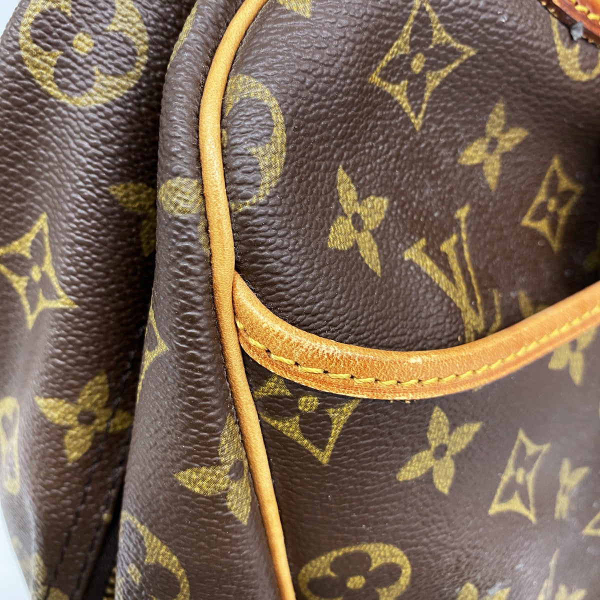 【6gd4247】ルイヴィトン ハンドバッグ モノグラム ドーヴィル M47270 ブラウン【中古】レディース