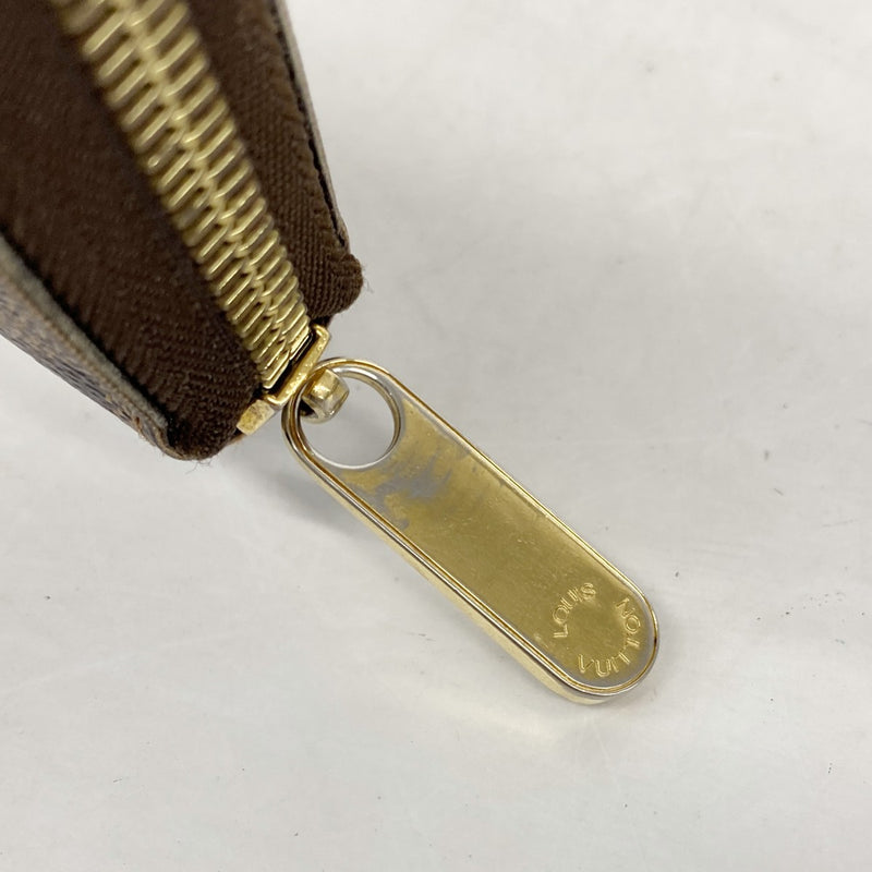 【6gd4250】ルイヴィトン 長財布 ダミエ ジッピーウォレット N60015 エベヌ【中古】メンズ レディース ユニセックス