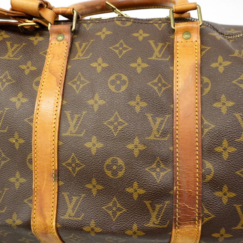 【6gd4252】ルイヴィトン ショルダーバッグ モノグラム キーポルバンドリエール50 M41416 ブラウン【中古】メンズ レディース ユニセックス