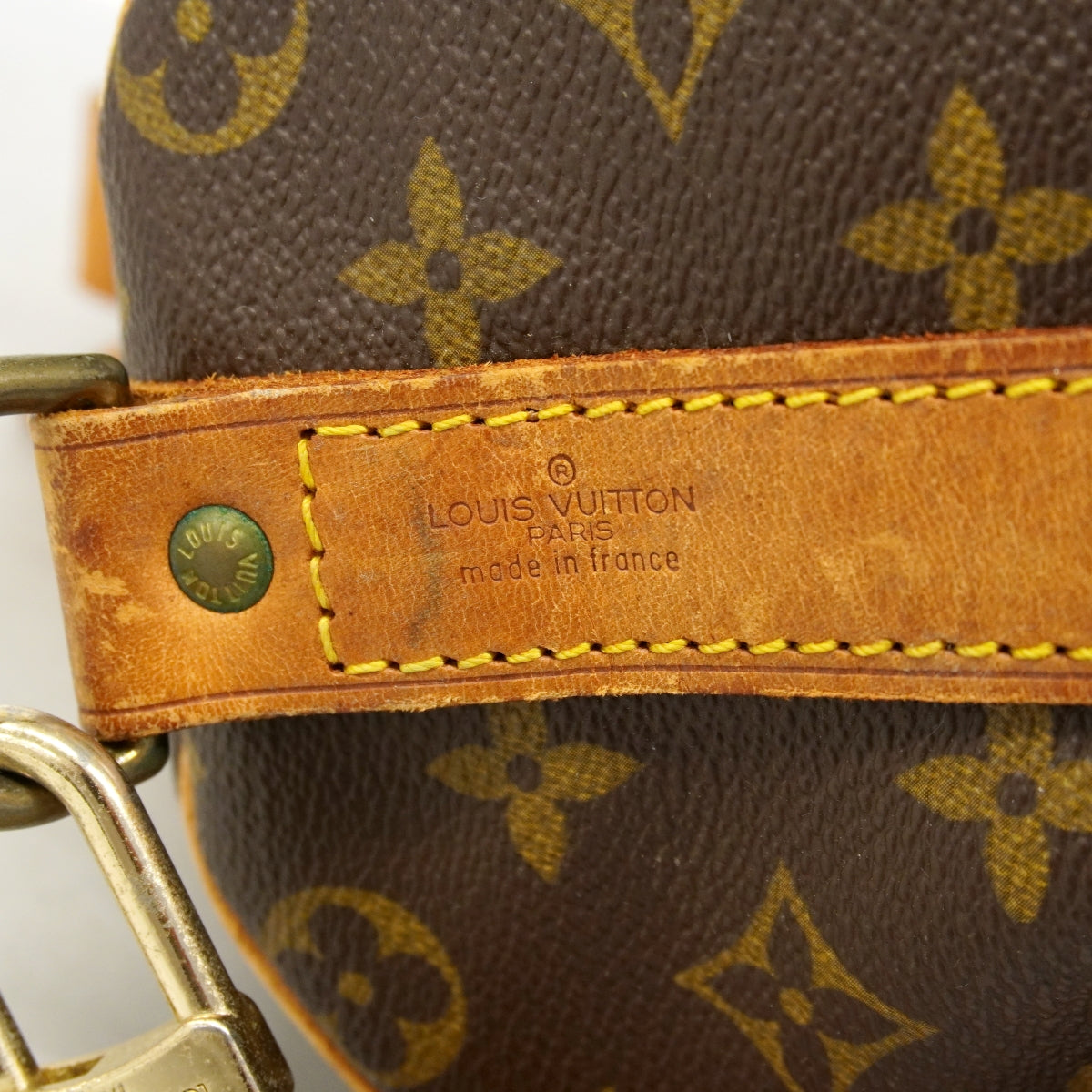 【6gd4252】ルイヴィトン ショルダーバッグ モノグラム キーポルバンドリエール50 M41416 ブラウン【中古】メンズ レディース ユニセックス