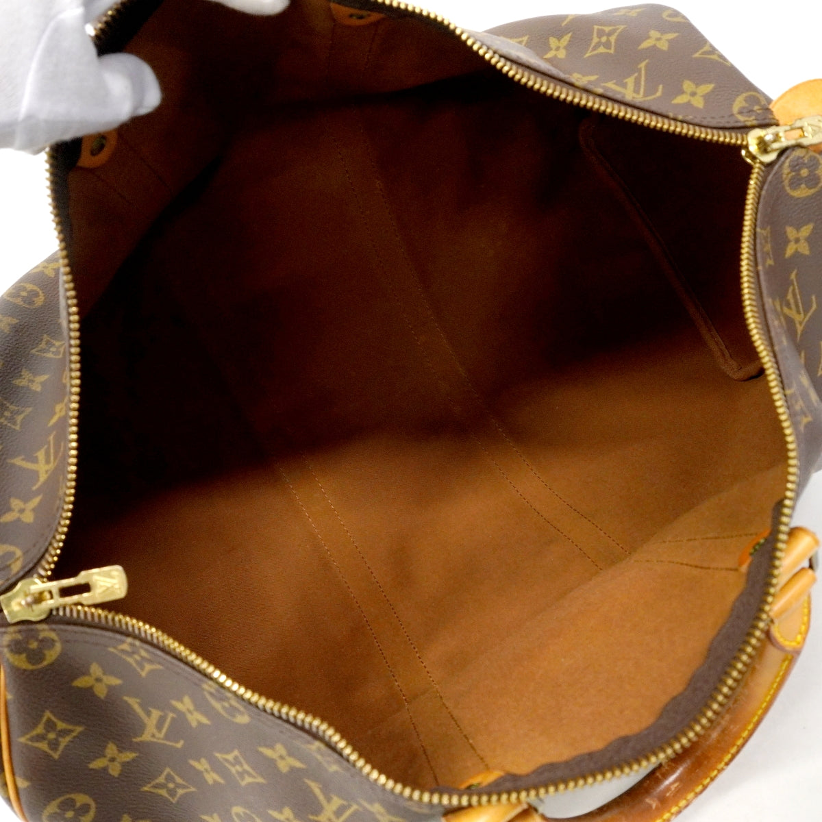 【6gd4253】ルイヴィトン ボストンバッグ モノグラム キーポル50 M41426 ブラウン【中古】メンズ レディース ユニセックス