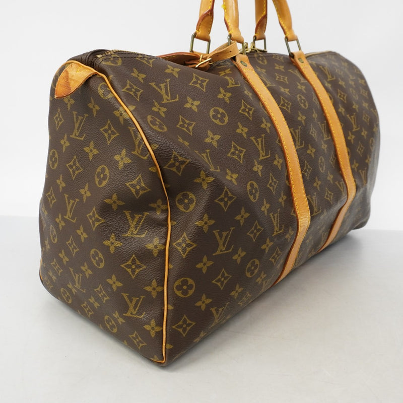 【6gd4253】ルイヴィトン ボストンバッグ モノグラム キーポル50 M41426 ブラウン【中古】メンズ レディース ユニセックス