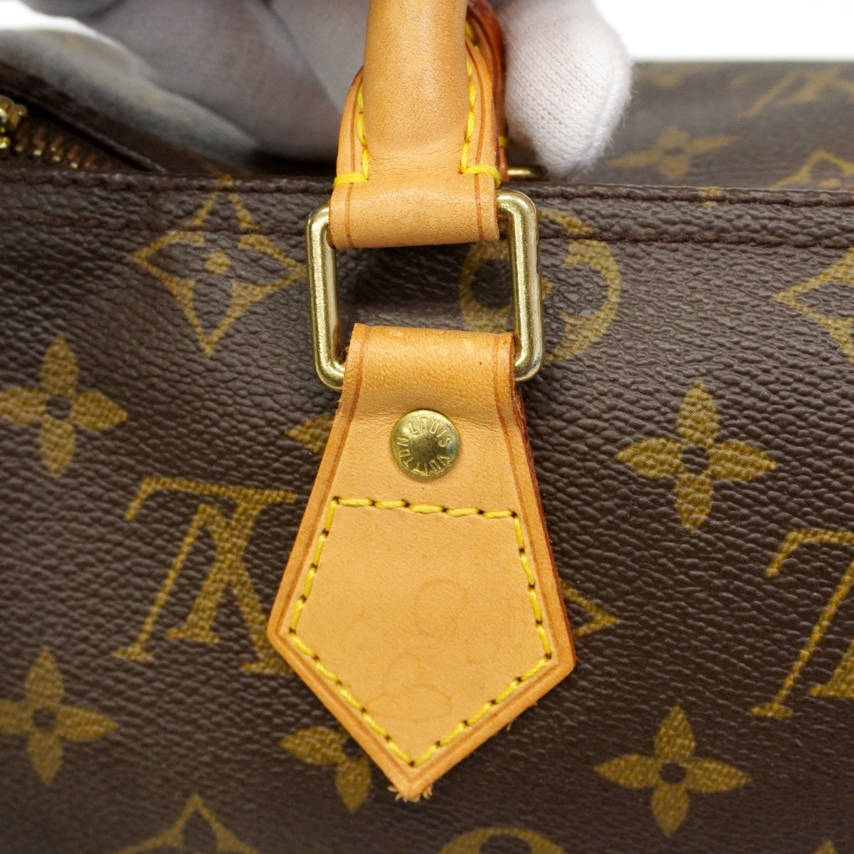 【6gd4261】ルイヴィトン ハンドバッグ モノグラム スピーディ25 M41109 ブラウン【中古】レディース