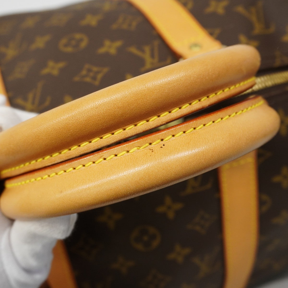 【6gd4262】ルイヴィトン ボストンバッグ モノグラム キーポル50 M41426 ブラウン【中古】メンズ レディース ユニセックス