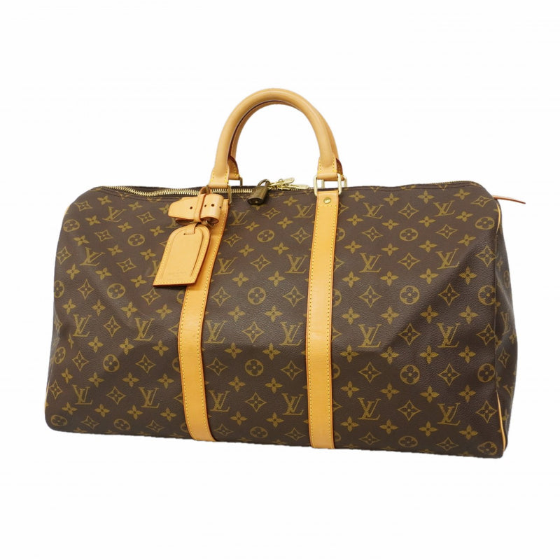 【6gd4262】ルイヴィトン ボストンバッグ モノグラム キーポル50 M41426 ブラウン【中古】メンズ レディース ユニセックス