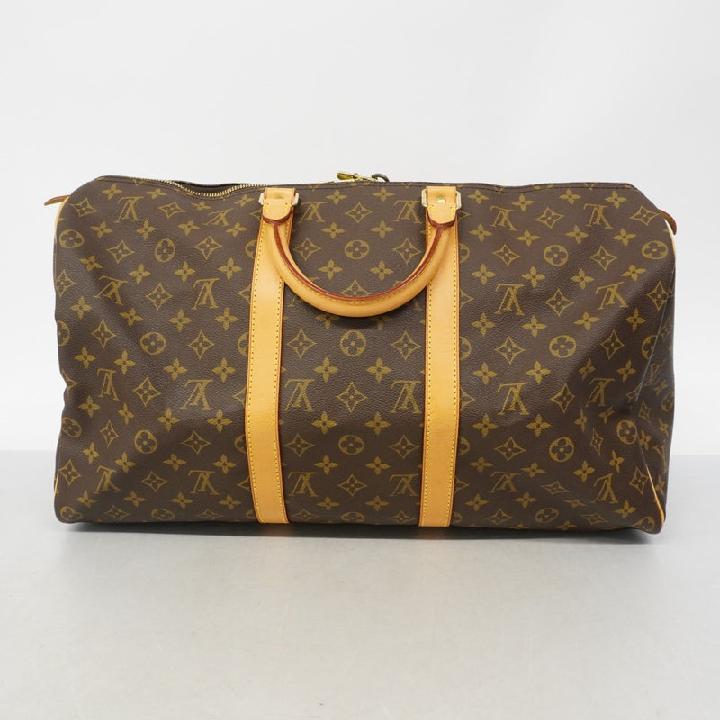 【6gd4262】ルイヴィトン ボストンバッグ モノグラム キーポル50 M41426 ブラウン【中古】メンズ レディース ユニセックス