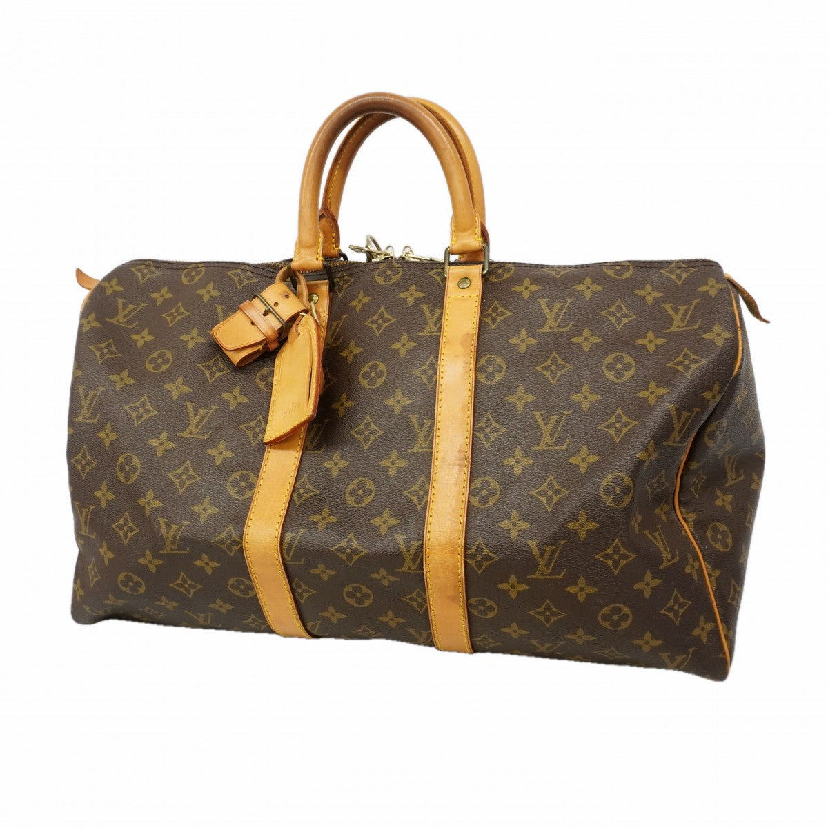 【6gd4263】ルイヴィトン ボストンバッグ モノグラム キーポル45 M41428 ブラウン【中古】メンズ レディース ユニセックス