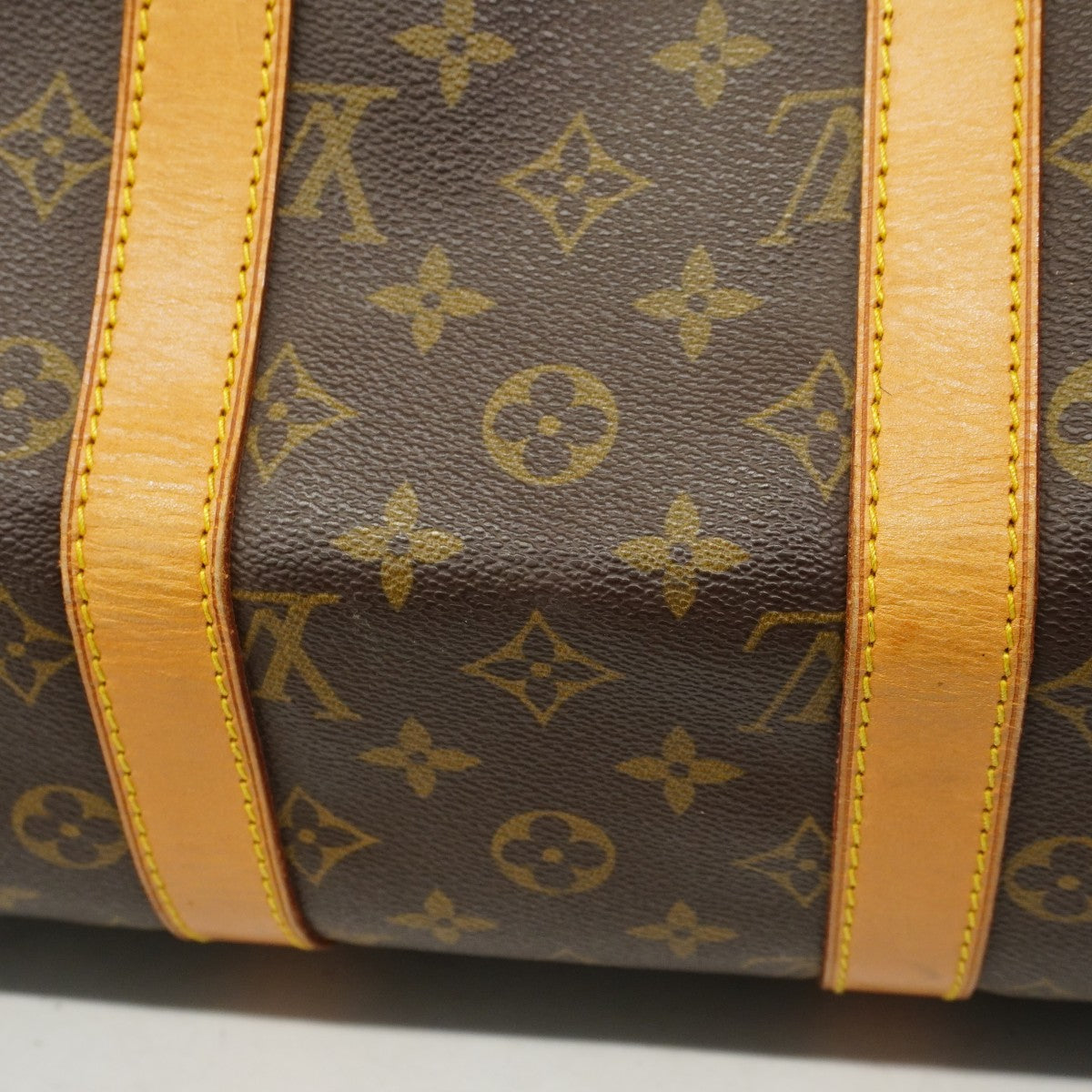 【6gd4263】ルイヴィトン ボストンバッグ モノグラム キーポル45 M41428 ブラウン【中古】メンズ レディース ユニセックス