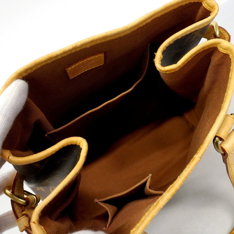 【6gd4266】ルイヴィトン ハンドバッグ モノグラム バティニョール M51156 ブラウン【中古】レディース