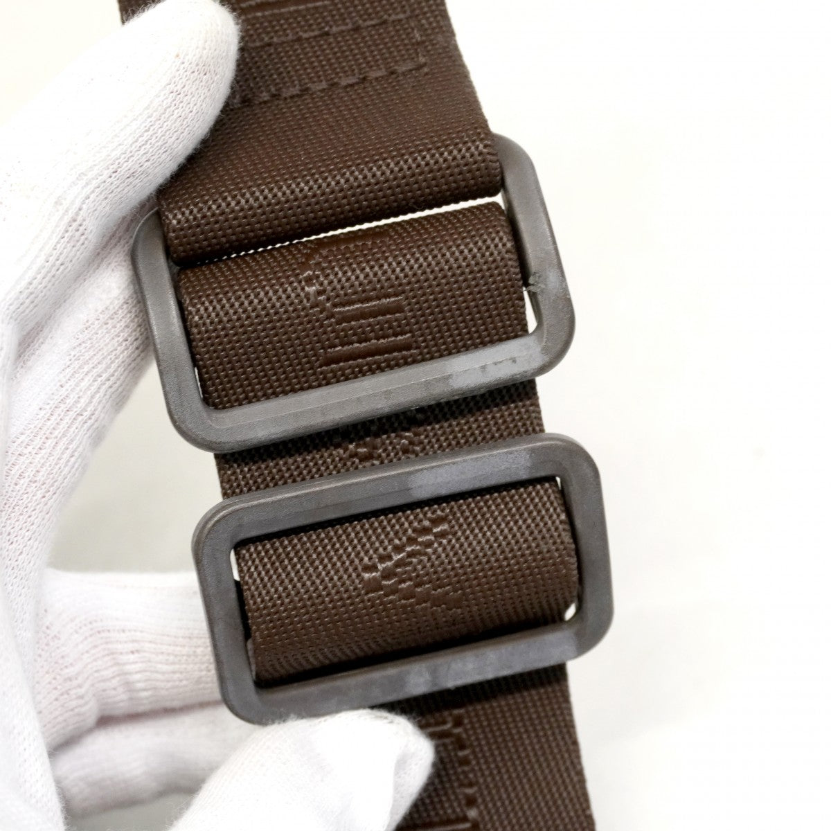 【6gd4267】ルイヴィトン ショルダーバッグ ダミエ オラフPM N41442 エベヌ【中古】レディース