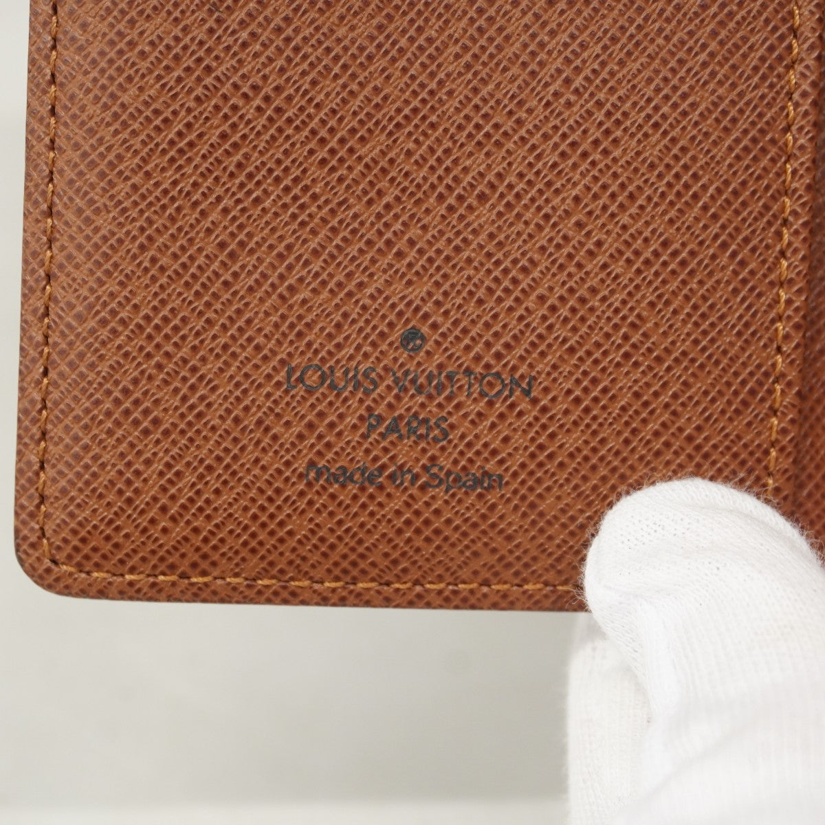 【6gd4269】ルイヴィトン 手帳カバー モノグラム アジェンダPM R20005 ブラウン【中古】メンズ レディース ユニセックス