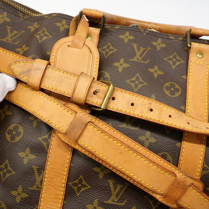 【6gd4283】ルイヴィトン ボストンバッグ モノグラム キーポルバンドリエール55 M41414 ブラウン【中古】メンズ レディース ユニセックス
