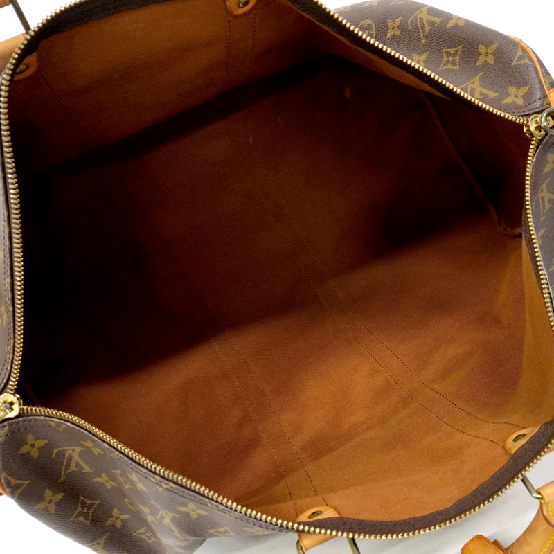 【6gd4283】ルイヴィトン ボストンバッグ モノグラム キーポルバンドリエール55 M41414 ブラウン【中古】メンズ レディース ユニセックス