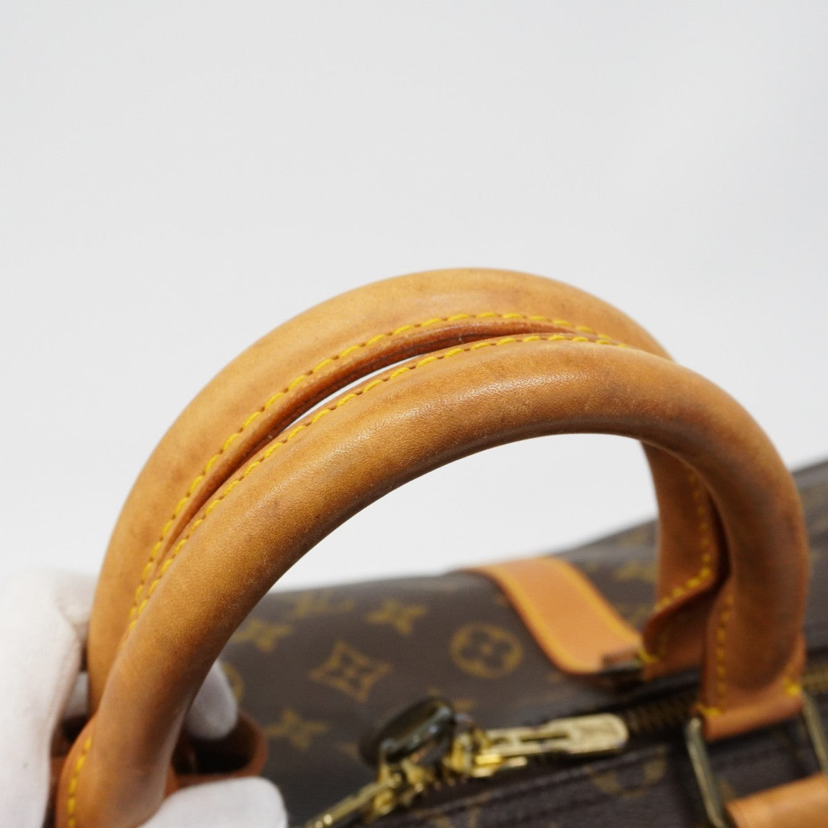 【6gd4283】ルイヴィトン ボストンバッグ モノグラム キーポルバンドリエール55 M41414 ブラウン【中古】メンズ レディース ユニセックス