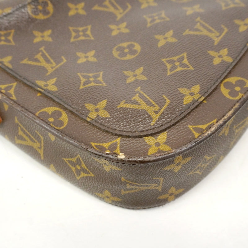 【6gd4286】ルイヴィトン ショルダーバッグ モノグラム サンクルーGM M51242 ブラウン【中古】レディース
