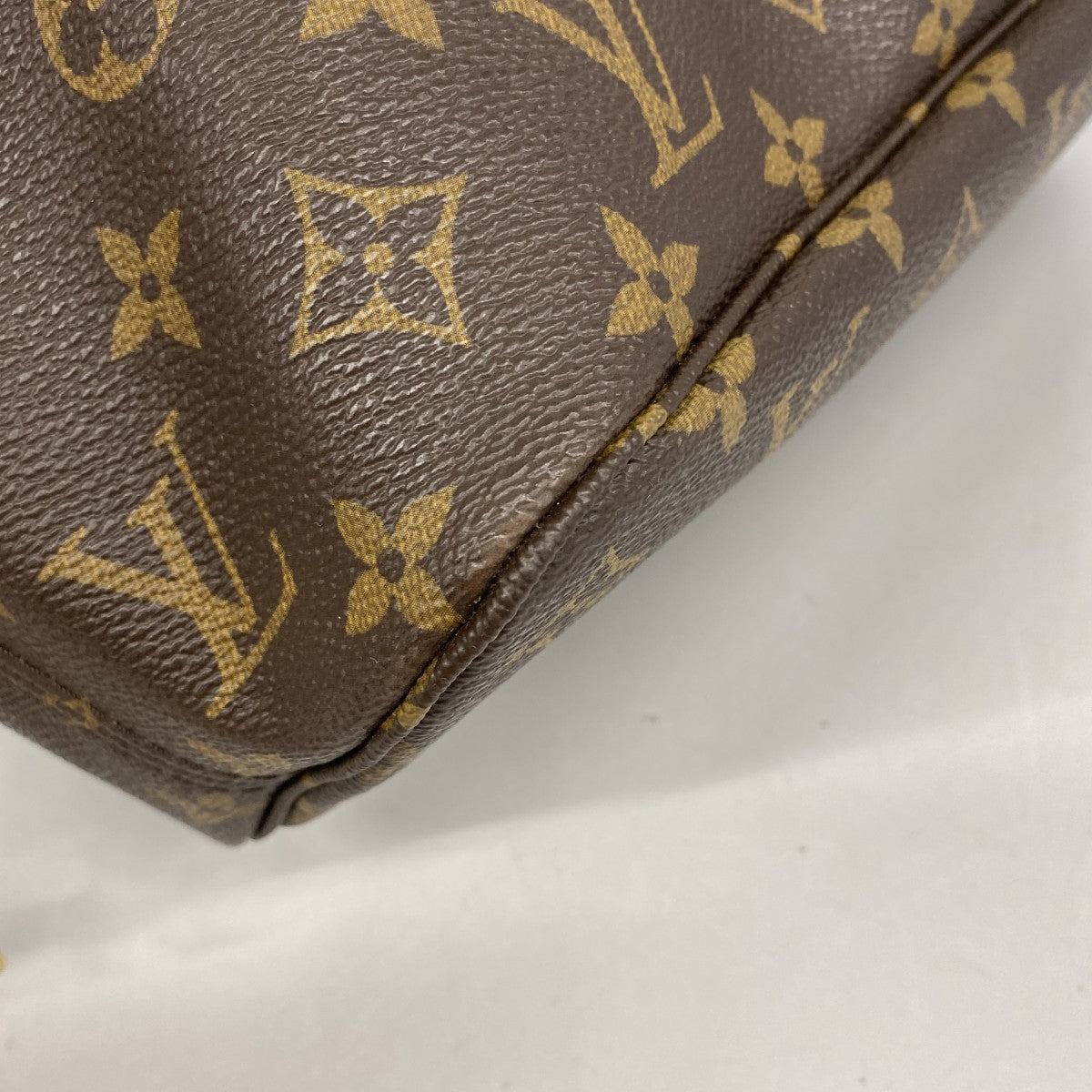 【6gd4293】ルイヴィトン トートバッグ モノグラム ネヴァーフルPM M41000 ブラウン【中古】レディース