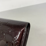 【6gd4300】ルイヴィトン 長財布 ヴェルニ ポルトフォイユサラ M93524 アマラント【中古】レディース