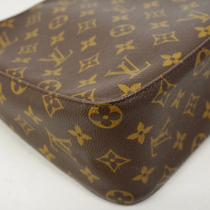 【6gd4307-h】ルイヴィトン ショルダーバッグ モノグラム ルーピングMM M51146 ブラウン【中古】レディース