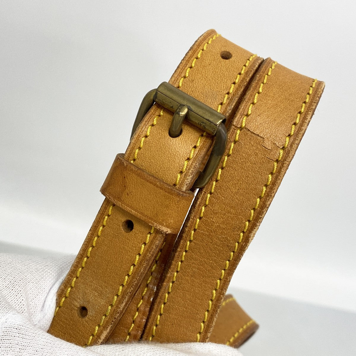 【6gd4314】ルイヴィトン ショルダーバッグ モノグラム ソミュール30 M42256 ブラウン【中古】レディース