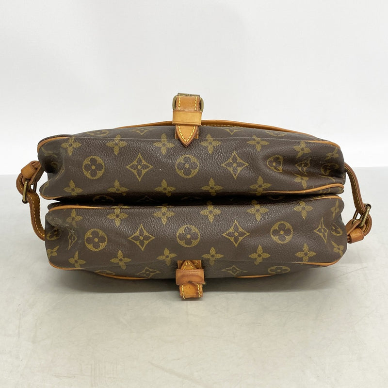【6gd4314】ルイヴィトン ショルダーバッグ モノグラム ソミュール30 M42256 ブラウン【中古】レディース