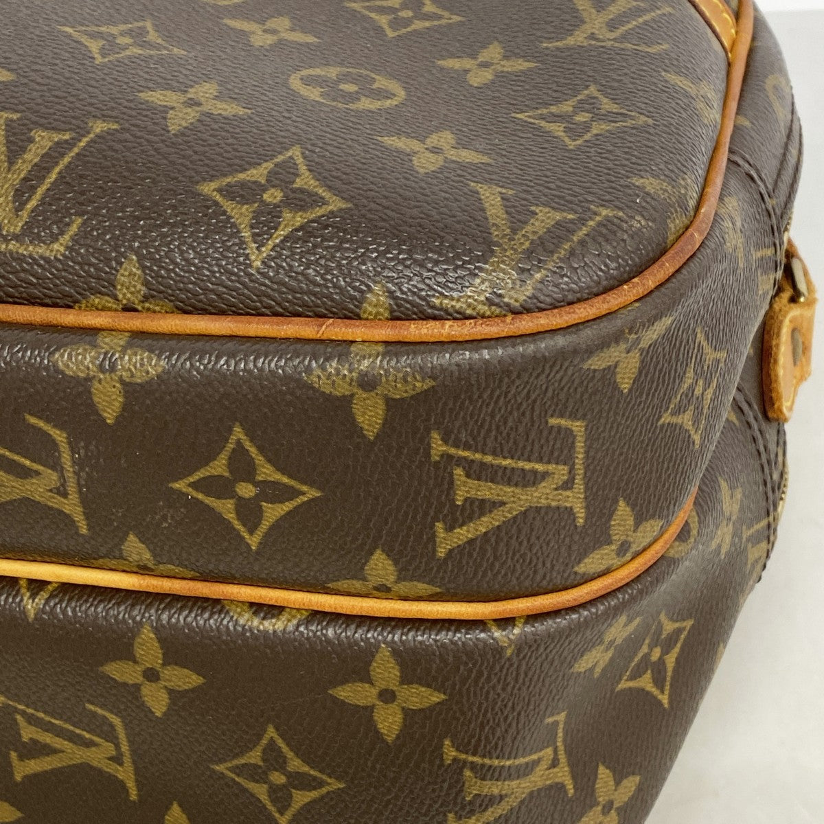 【6gd4315】ルイヴィトン ショルダーバッグ モノグラム リポーターPM M45254 ブラウン【中古】レディース