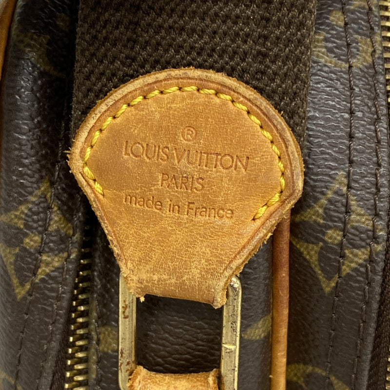 【6gd4315】ルイヴィトン ショルダーバッグ モノグラム リポーターPM M45254 ブラウン【中古】レディース