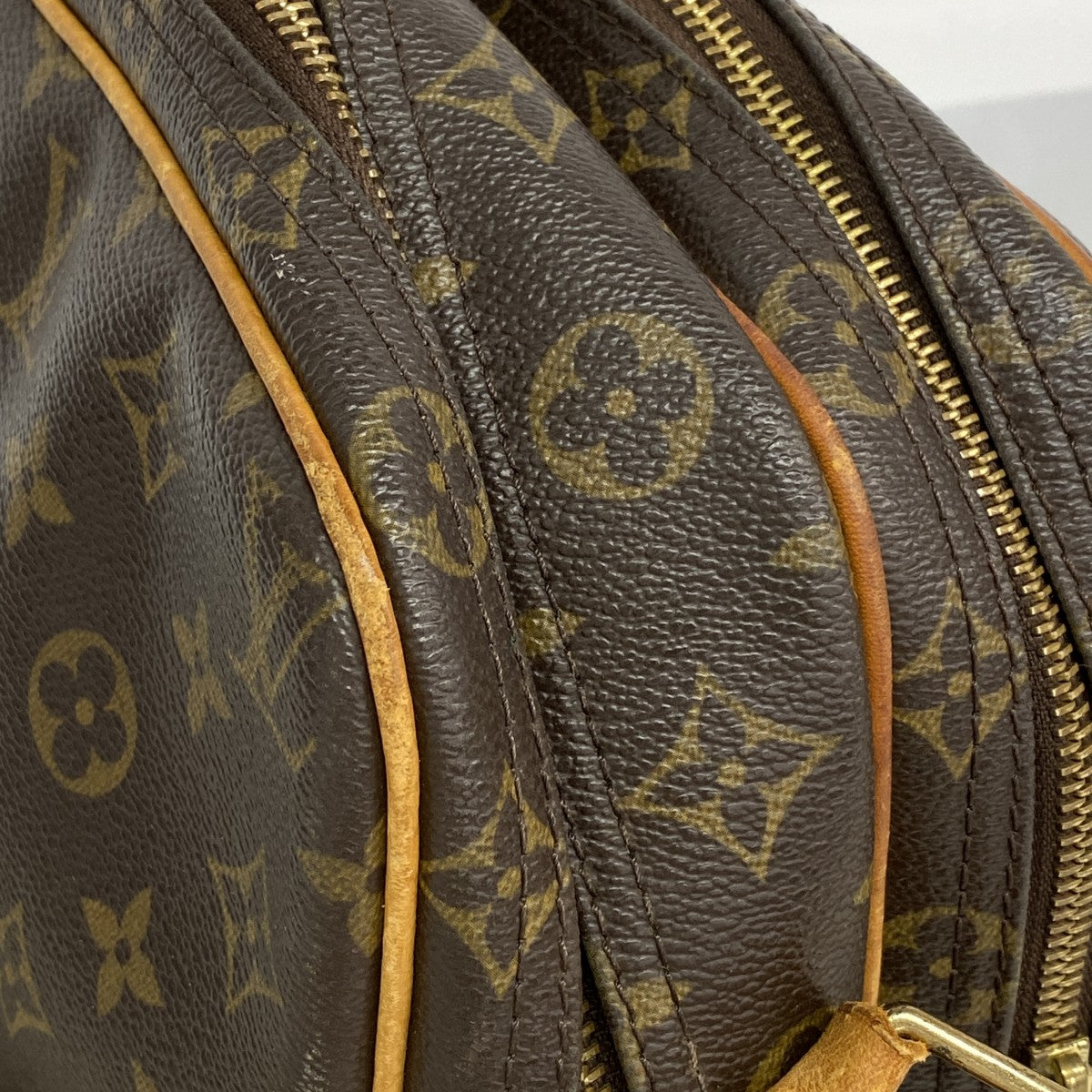 【6gd4315】ルイヴィトン ショルダーバッグ モノグラム リポーターPM M45254 ブラウン【中古】レディース