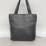 【6gd4321-k】シャネル トートバッグ ラムスキン ブラック ゴールド金具【中古】レディース