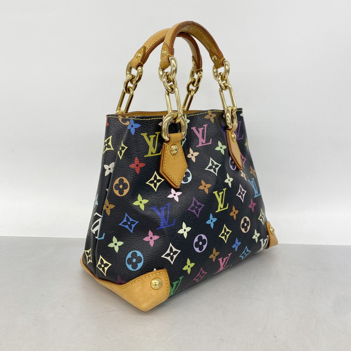 【6gd4322-k】ルイヴィトン ハンドバッグ モノグラム・マルチカラー オードラ M40048 ノワール【中古】レディース