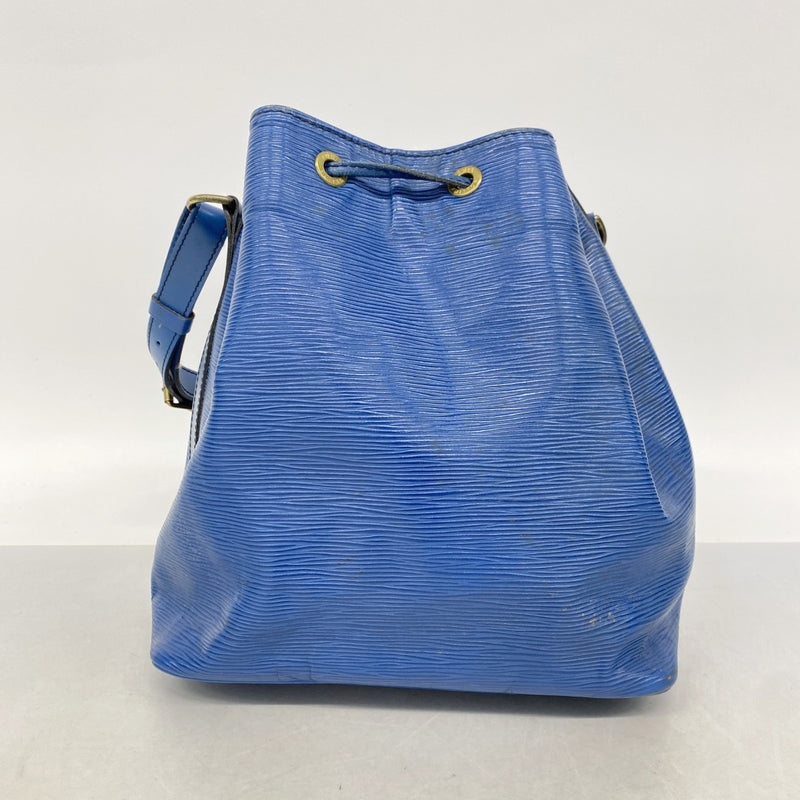 【6gd4323-k】ルイヴィトン ショルダーバッグ エピ プチノエ M44105 トレドブルー【中古】レディース