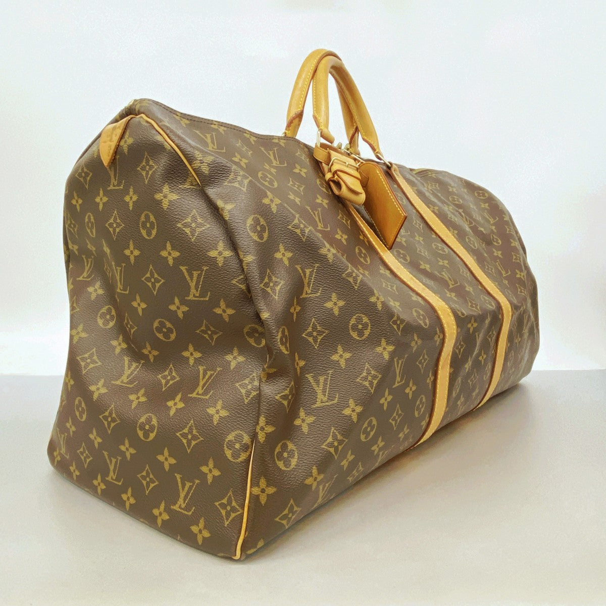 【6gd4336】ルイヴィトン ボストンバッグ モノグラム キーポル60 M41422 ブラウン【中古】メンズ レディース ユニセックス