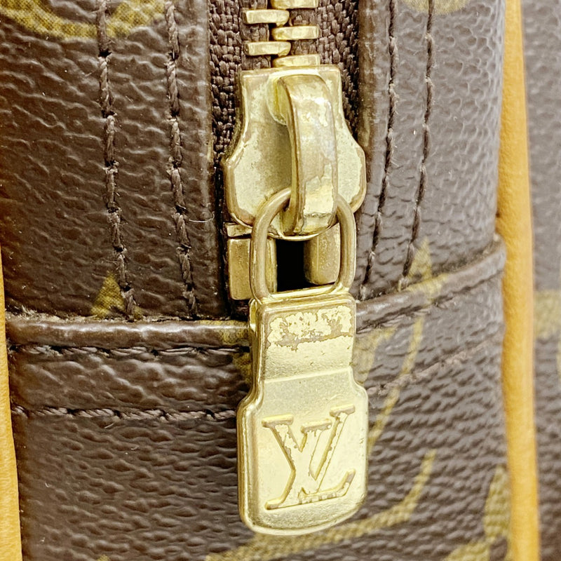 【6gd4338】ルイヴィトン ショルダーバッグ モノグラム リポーターPM M45254 ブラウン【中古】レディース