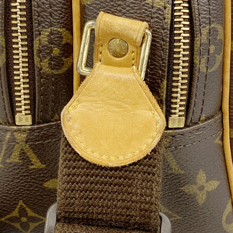 【6gd4338】ルイヴィトン ショルダーバッグ モノグラム リポーターPM M45254 ブラウン【中古】レディース