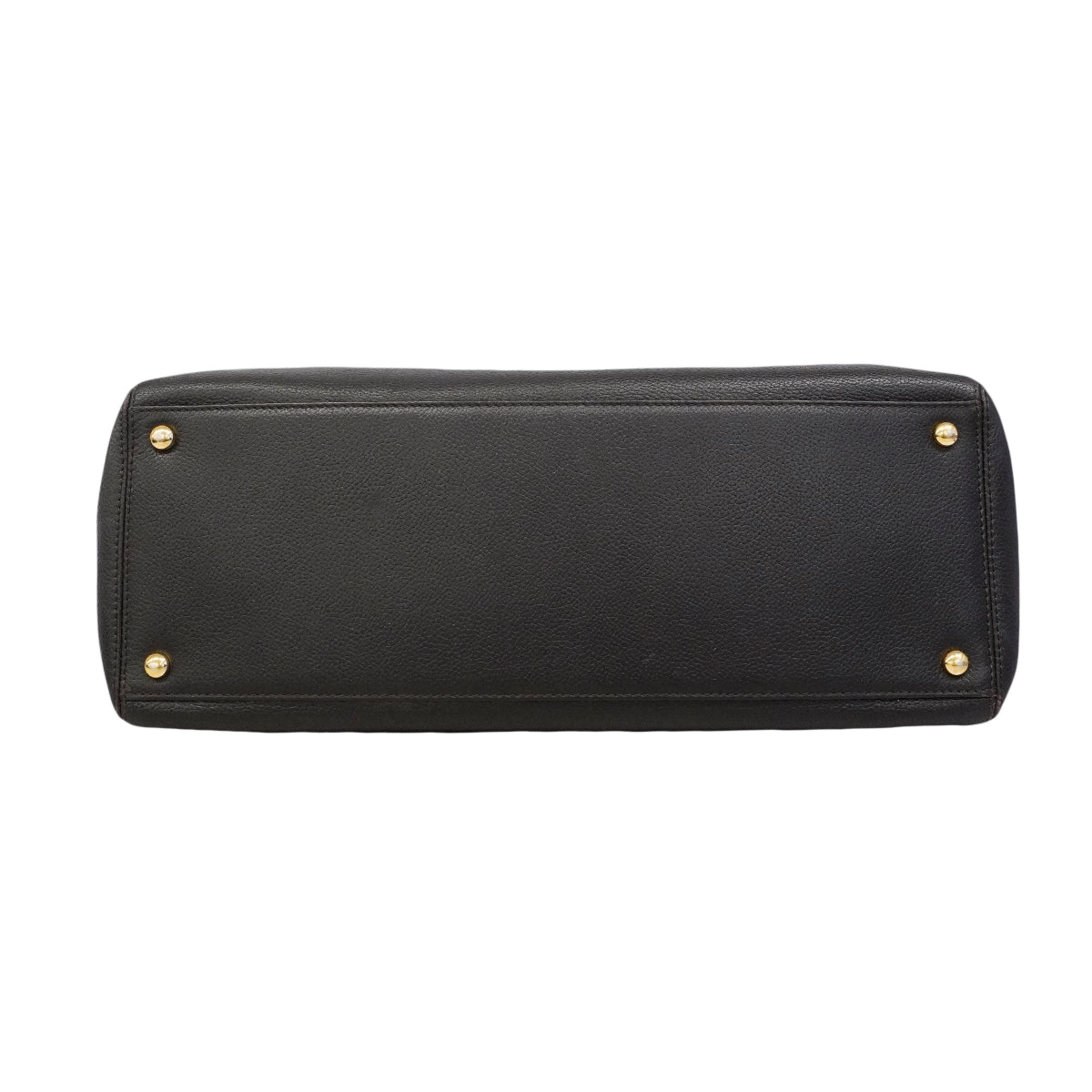 【6gd4343】シャネル トートバッグ エグゼクティブ レザー ダークブラウン ゴールド金具【中古】レディース