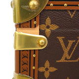 【6gd4345】ルイヴィトン ウォッチケース モノグラム コフレ8モントル ブラウン ネイビー【中古】メンズ レディース ユニセックス