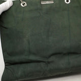 【6gd4348-k】グッチ トートバッグ バンブー 002 1010 ナイロン カーキ シルバー金具【中古】レディース