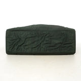 【6gd4348-k】グッチ トートバッグ バンブー 002 1010 ナイロン カーキ シルバー金具【中古】レディース