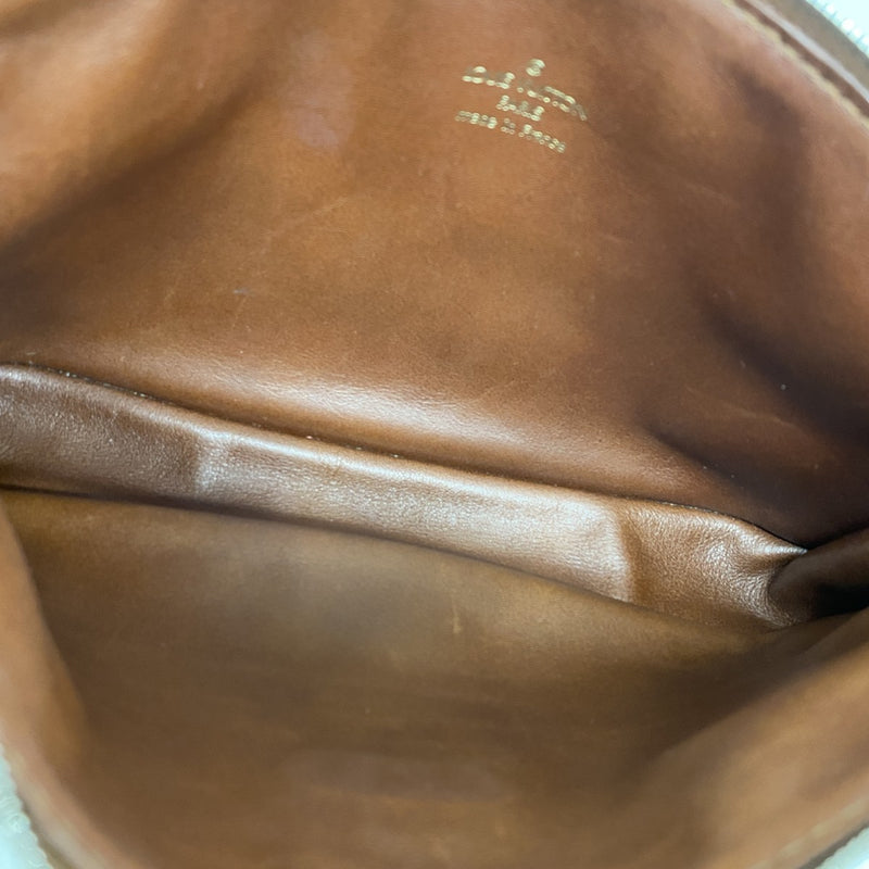【6gd4361-k】 ポーチ モノグラム・チャーム ポシェットアクセソワール M95161 ブロン【中古】レディース