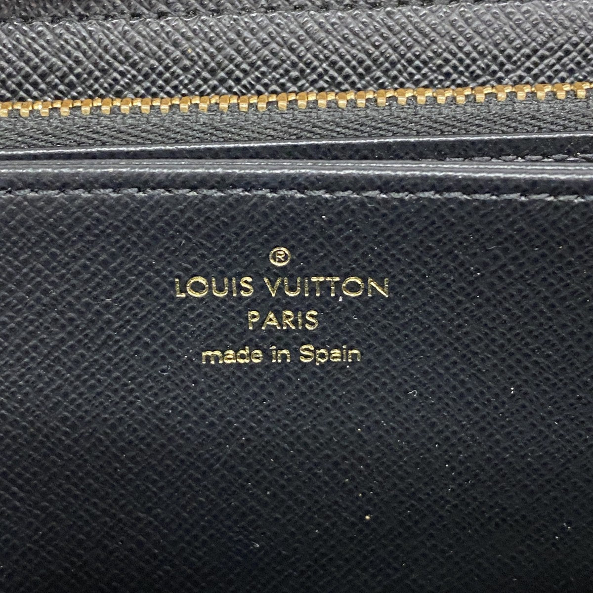 【6gd4362-k】ルイヴィトン 長財布 モノグラム・ジャイアント/リバース ジッピーウォレット M69353 ブラウン【中古】レディース