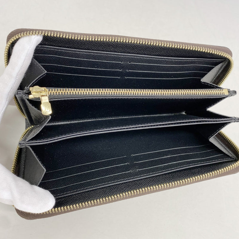【6gd4362-k】ルイヴィトン 長財布 モノグラム・ジャイアント/リバース ジッピーウォレット M69353 ブラウン【中古】レディース
