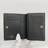【6gd4363-k】ルイヴィトン 財布 モノグラム・アンプラント ポルトフォイユクレア M80151 ノワール【中古】レディース