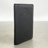【6gd4366-k】ルイヴィトン カードケース ダミエ・アンフィニ オーガナイザードゥポッシュ N63012 オニキス【中古】メンズ
