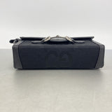 【6gd4386-k】グッチ ショルダーバッグ ホースビット ジャンボGG 699296 キャンバス ブラック シルバー金具【中古】レディース