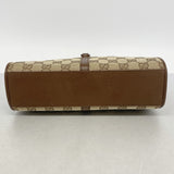 【6gd4387-k】グッチ ハンドバッグ GGキャンバス/ジャッキー 002 1068 キャンバス ブラウン シルバー金具【中古】レディース