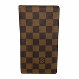 【6gd4392-k】ルイヴィトン 札入れ ダミエ ポルトバルールカルトクレディ N61823 エベヌ【中古】メンズ