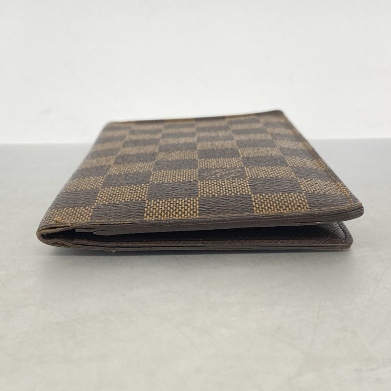 【6gd4392-k】ルイヴィトン 札入れ ダミエ ポルトバルールカルトクレディ N61823 エベヌ【中古】メンズ