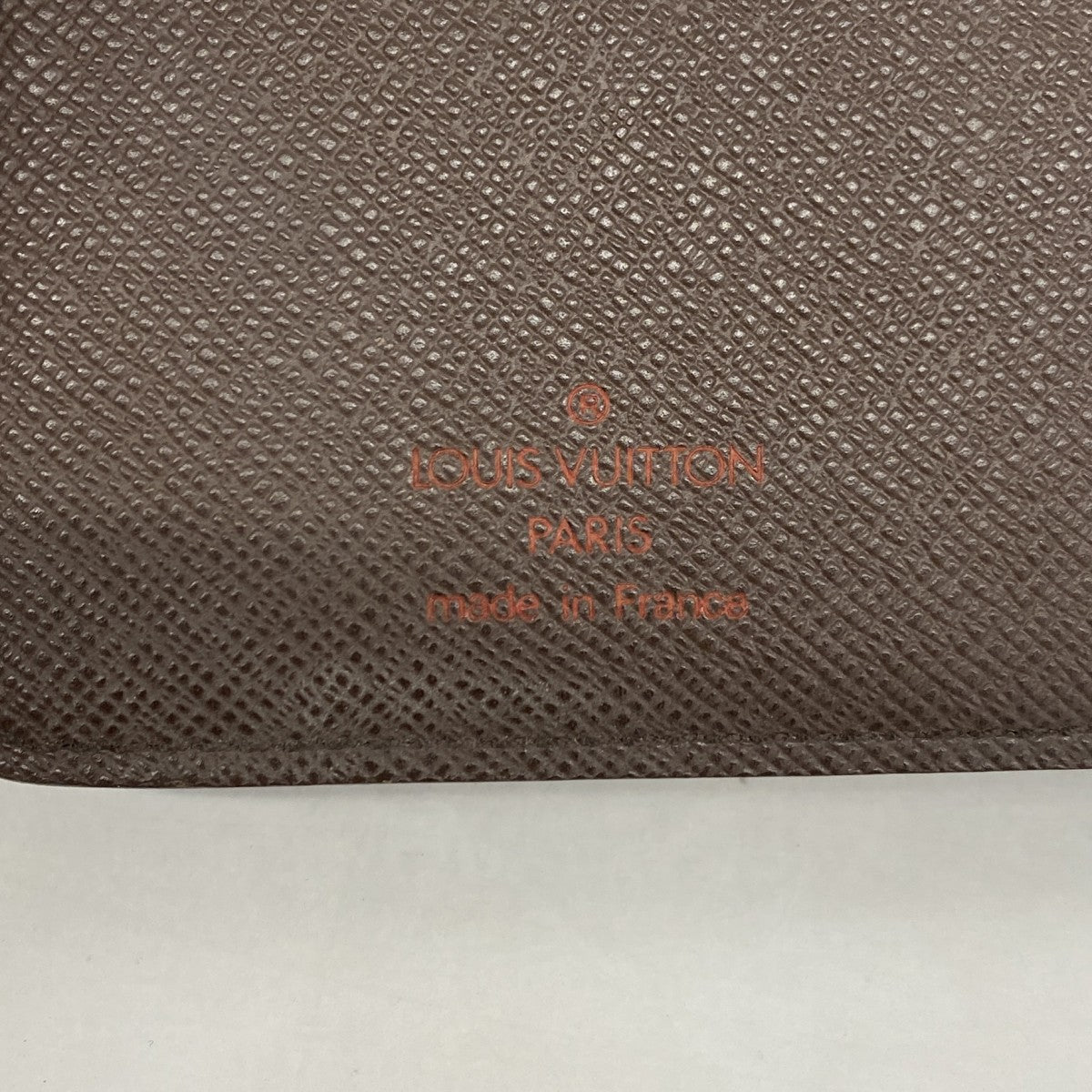【6gd4392-k】ルイヴィトン 札入れ ダミエ ポルトバルールカルトクレディ N61823 エベヌ【中古】メンズ