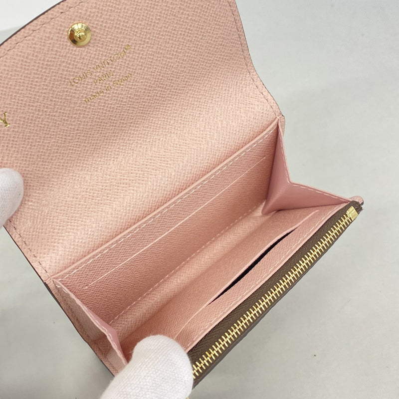 【6gd4393-k】ルイヴィトン コインケース モノグラム ポルトモネロザリ M62361 ローズバレリーヌ【中古】レディース