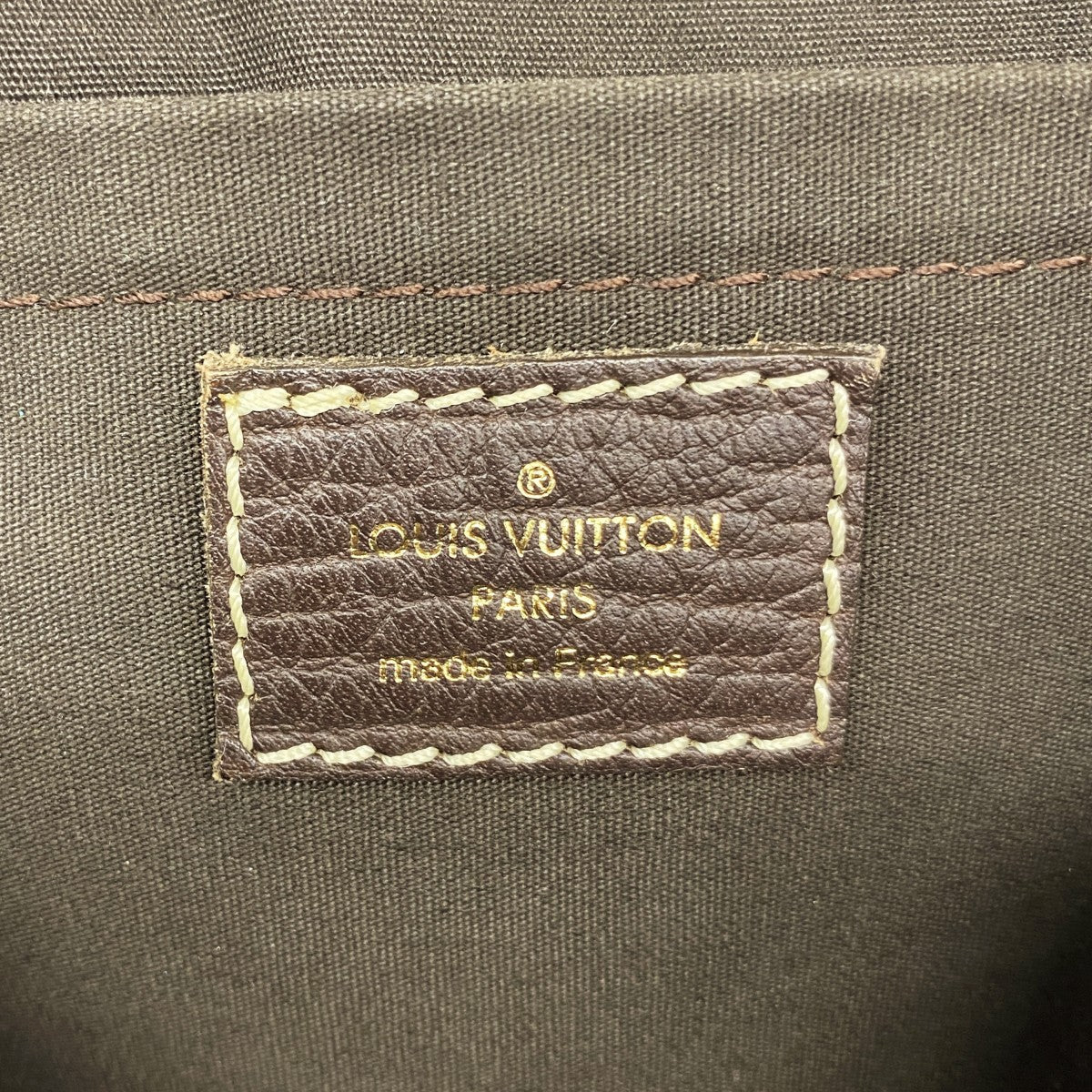 【6gd4395-k】ルイヴィトン ハンドバッグ モノグラム・ミニラン マノンPM M95621 エベヌ【中古】レディース